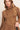 Blusa en antelina camel