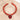 COLLAR CORAZÓN DE FUEGO