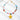 COLLAR CUENTAS DE VIDRIO